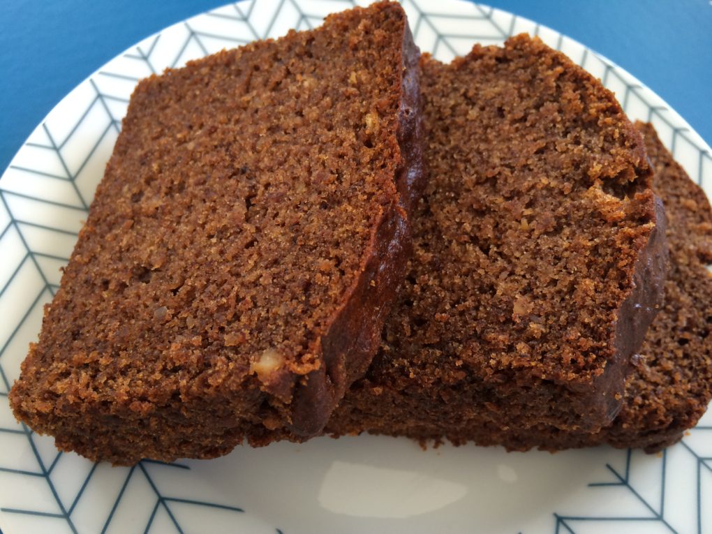 Eggless Wholewheat, Ragi (Finger Millet  Or Red Millet) And Banana Bread
