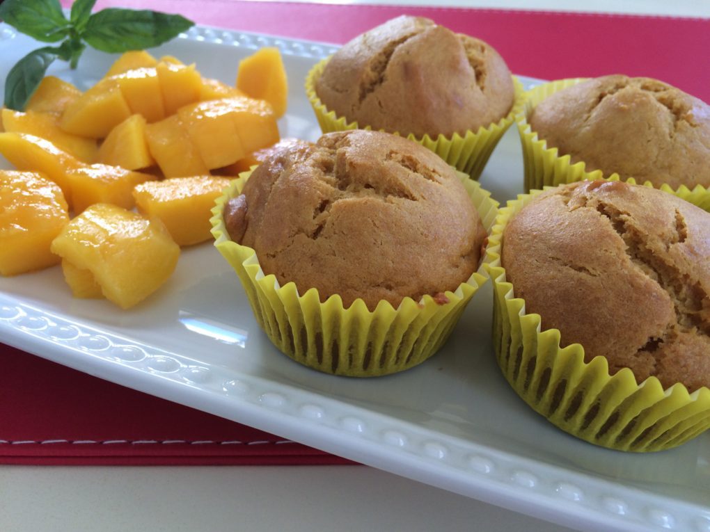 Eggless Mango Muffin