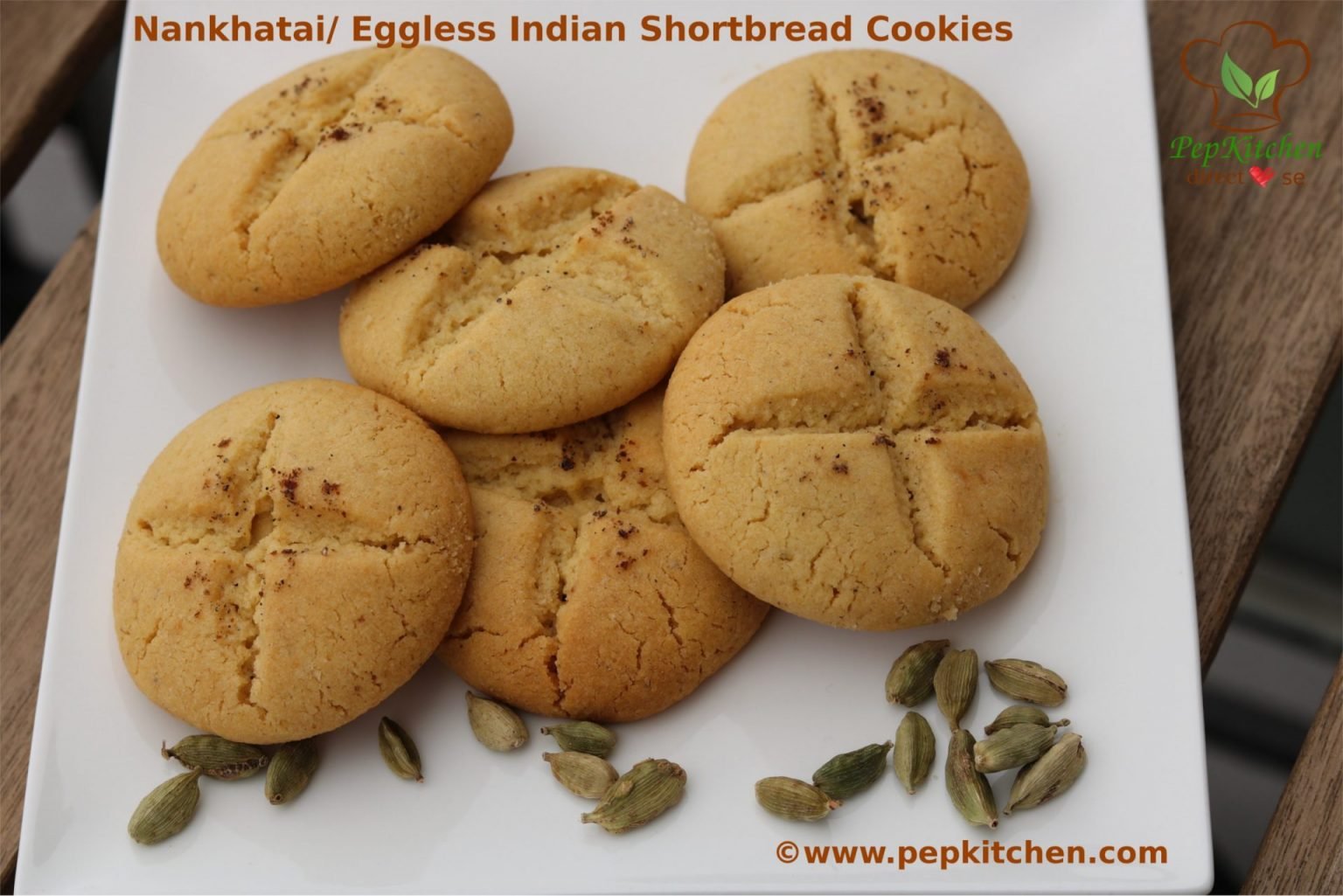 Nankhatai Eggless Indian Shortbread Cookies Pepkitchen