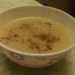 Cauliflower and almond soup