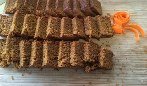 Eggless Carrot Cake