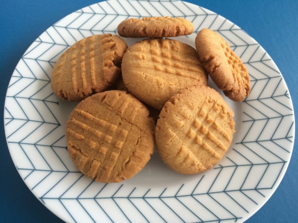 Eggless Walnut And Honey Cookies