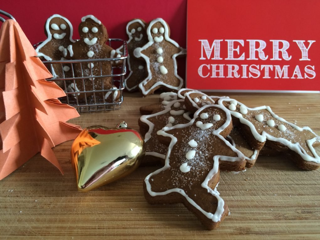 Eggless Wholewheat GingermanBread Cookie