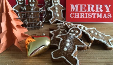 Eggless Wholewheat GingermanBread Cookie