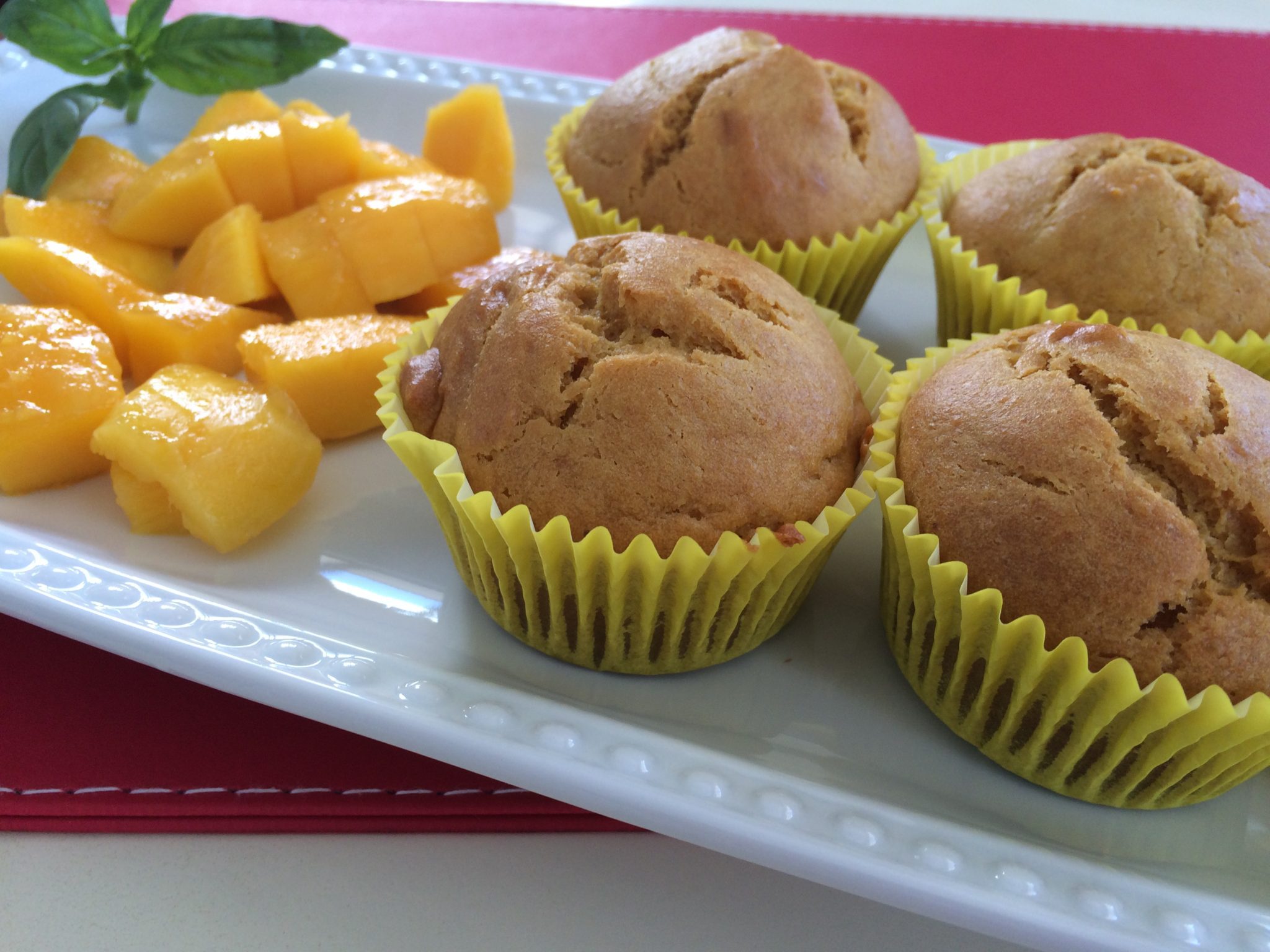 Eggless Mango cupcake