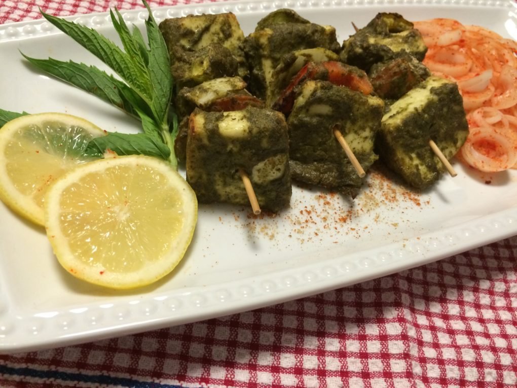 Hariyali Paneer Tikka
