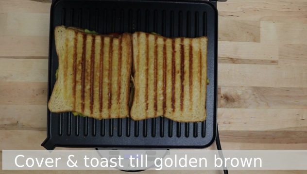 Bombay Masala Toast Sandwich