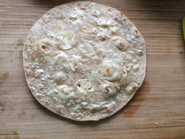 Whole Wheat Quesadilla With Kidney Beans