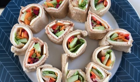 Sandwich Rollups or Pinwheels - Bread Sushi - Kid's Video Recipes