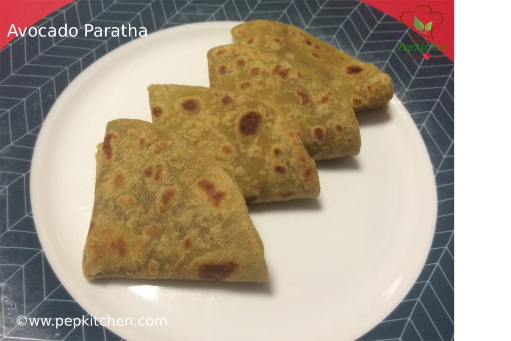 Avocado paratha