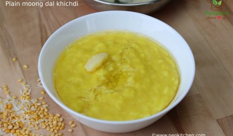 plain moong dal khichdi