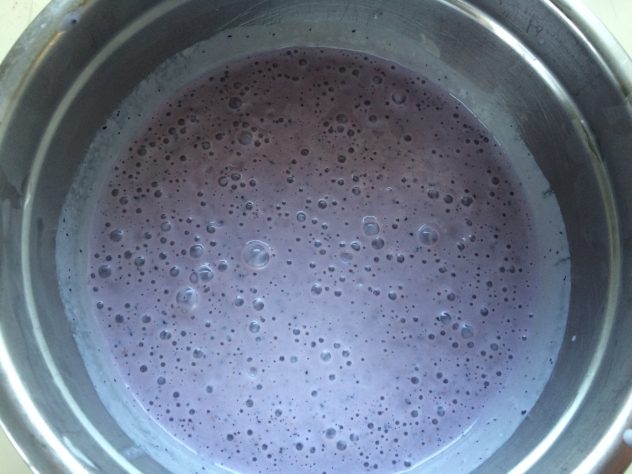 Strawberry Blueberry Milkshake