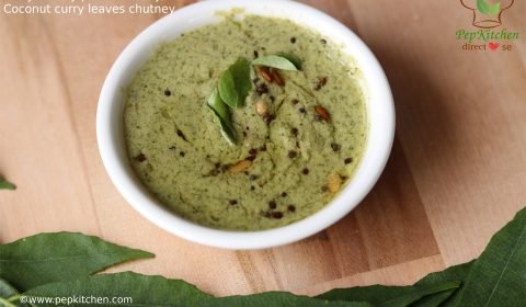 Nariyal Curry Patta Chutney/Coconut Curry Leaves Chutney