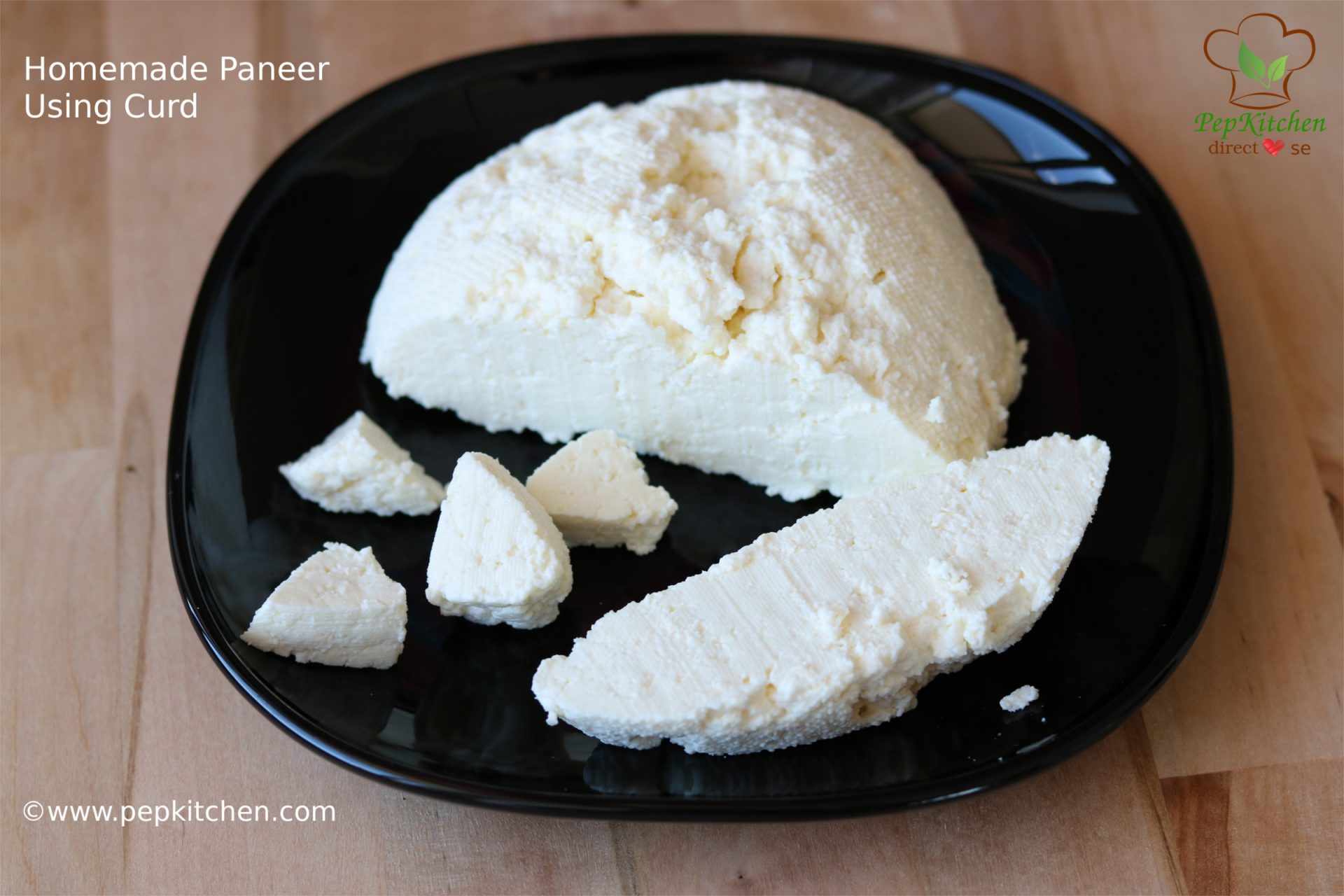 Homemade Paneer Using Curd (Cottage Cheese)
