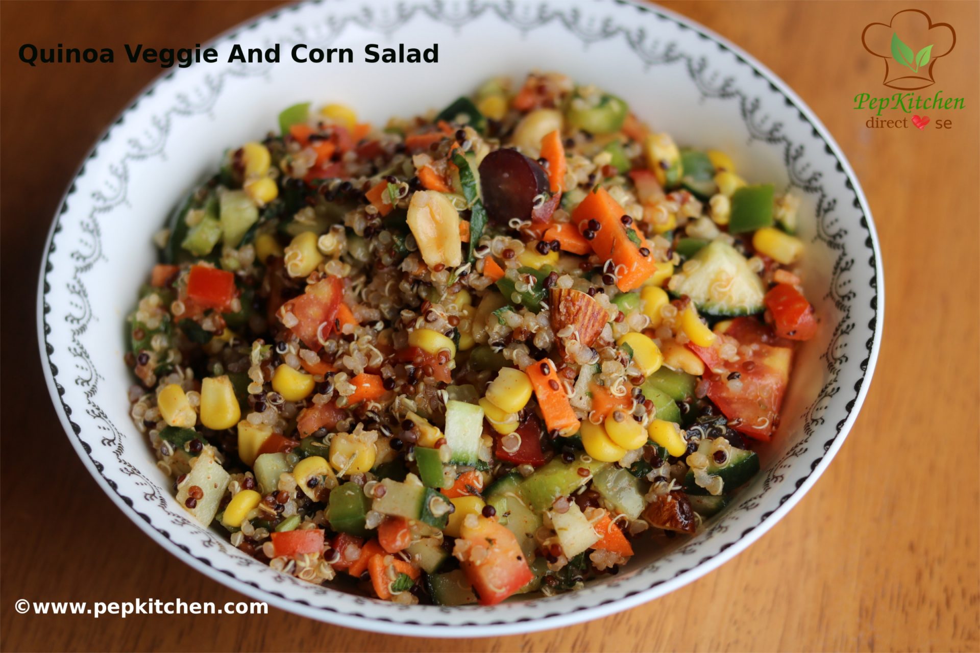 Quinoa Veggie And Corn salad