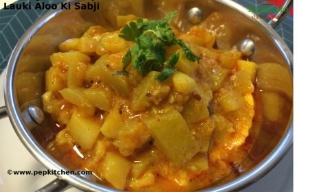 Dhudhi batata nu Shaak/bottlegourd curry/lauki aloo sabji