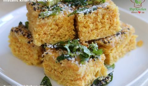 Instant khaman dhokla