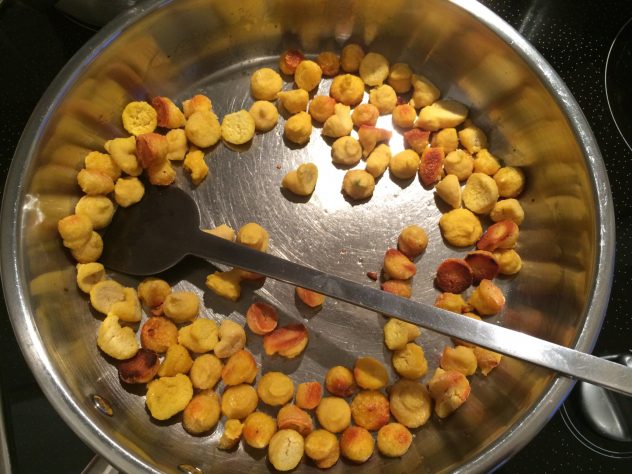 Aloo Moongwadi Ki Subji / Potato Moongdumpling Curry