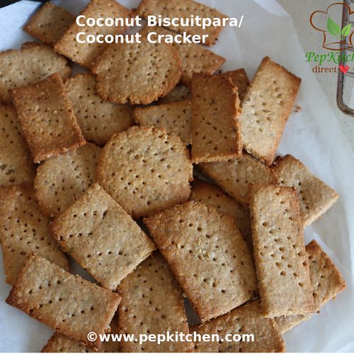 Coconut Biscuitpara/ Coconut Cracker
