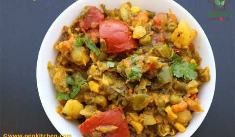 Mixed Vegetables Subji