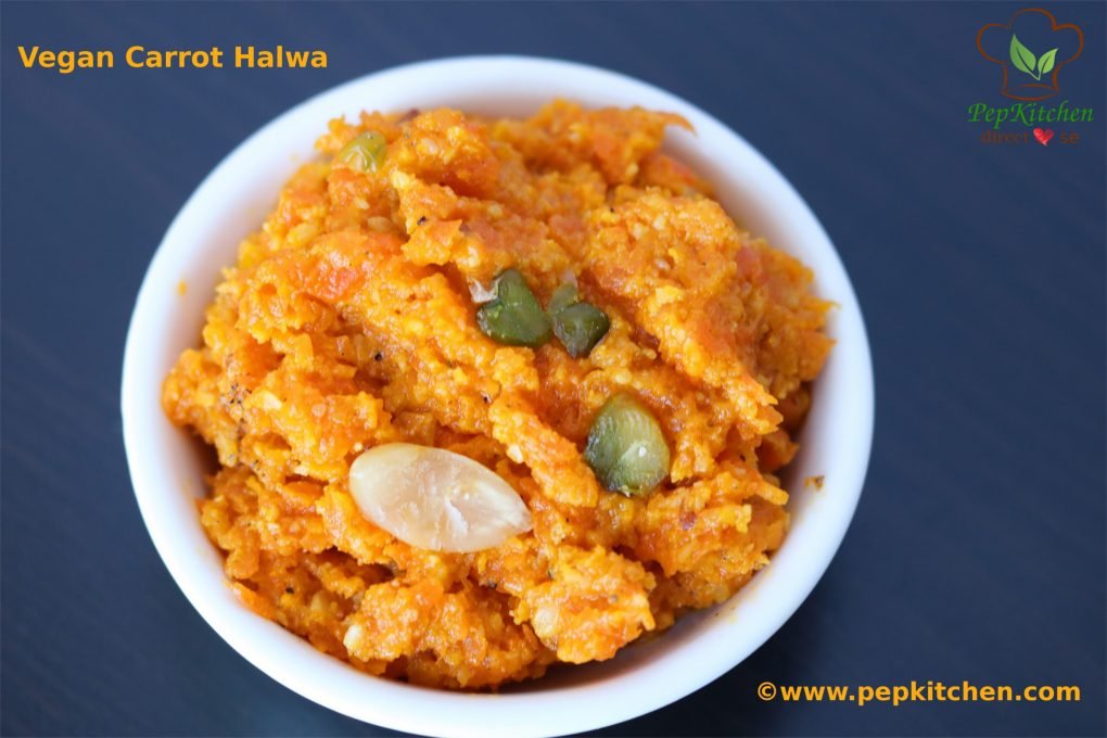 Vegan Carrot Halwa