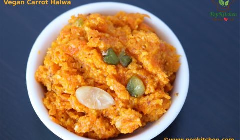 Vegan Carrot Halwa