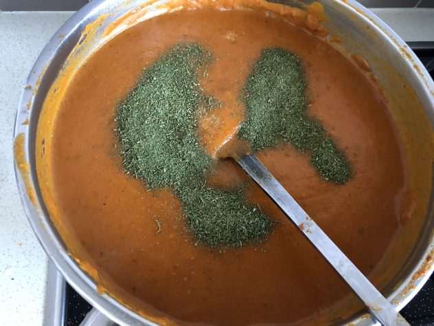 Paneer in capsicum curry