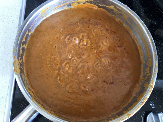 Paneer in capsicum curry