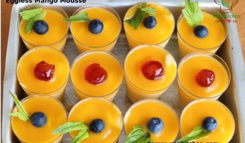 Eggless Mango Mousse