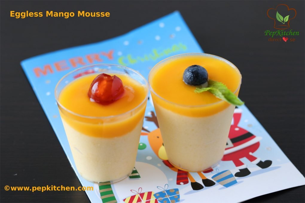 Eggless Mango Mousse