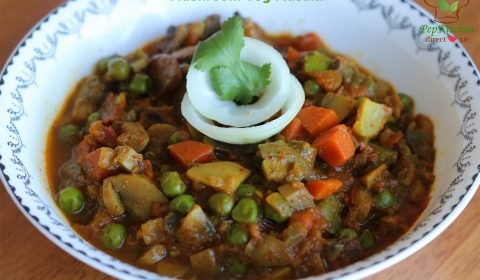 Mushroom veg masala