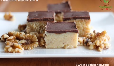 Chocolate Walnut Burfi