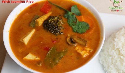 Thai Red Curry With Jasmine Rice