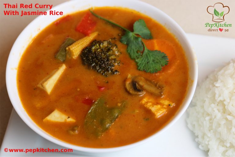 Thai Red Curry With Jasmine Rice – Pepkitchen