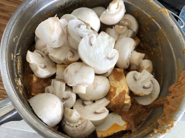 Satay Tofu And Mushroom