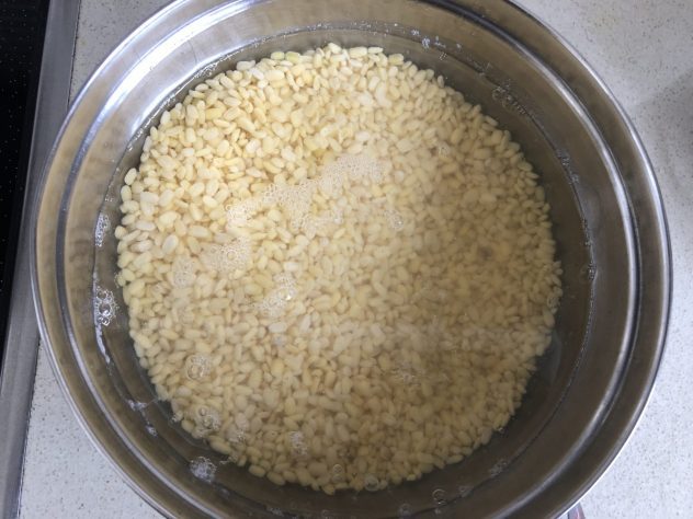 Simple moong dal