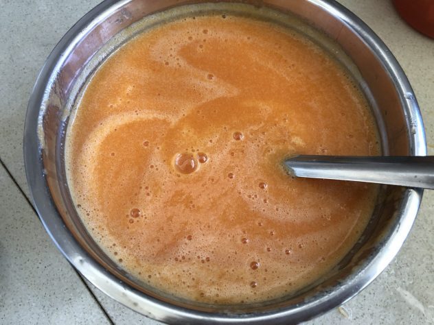 Revitalising Orange Carrot Tomato Juice