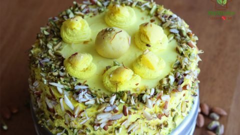 Easy No Bake Ras Malai Cake (Indian Dessert) - Manna & Spice