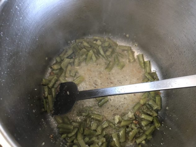 Guar Ma Dhokli / Spiced Wheat Sheets In Cluster Beans
