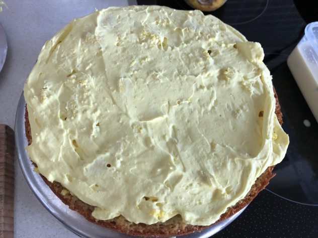 Eggless Rasmalai Cake