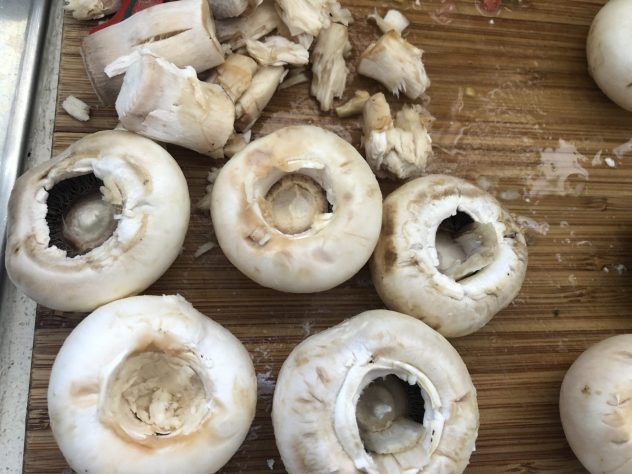 Baked Stuffed Mushrooms