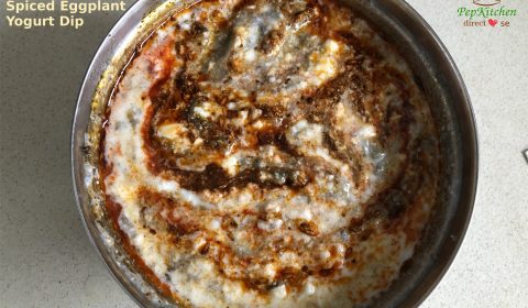 Ringan Nu Raitu / Baigan Ka Raita/ Spiced Eggplant Yogurt Dip