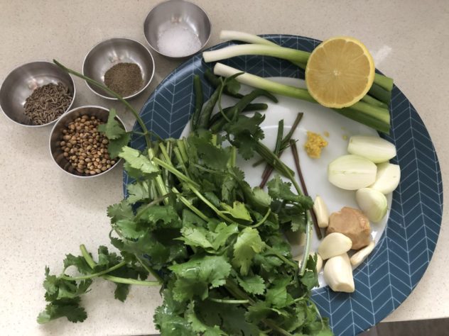 Vegetarian Thai Green Curry With Jasmine Rice