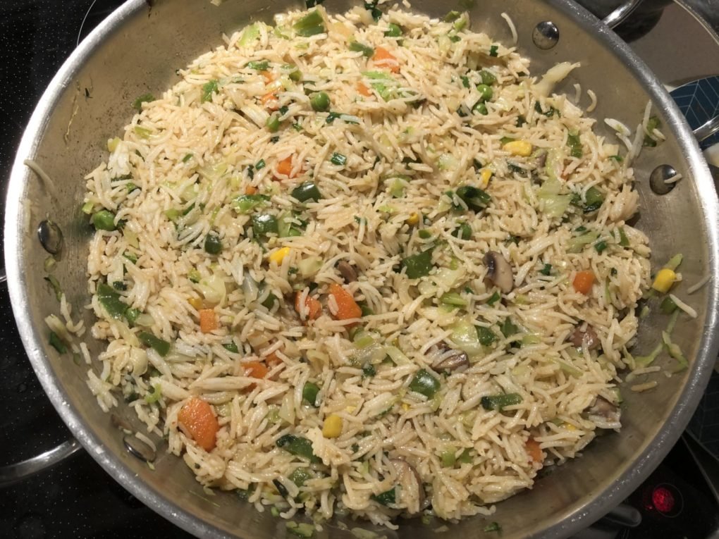 VEGETABLE FRIED RICE INDO CHINESE STYLE visual data 3