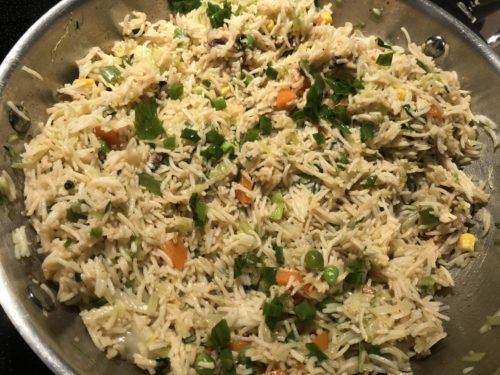 VEGETABLE FRIED RICE INDO CHINESE STYLE visual data 7