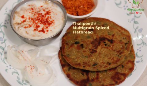 Thalipeeth/ Multigrain Spiced Flatbread