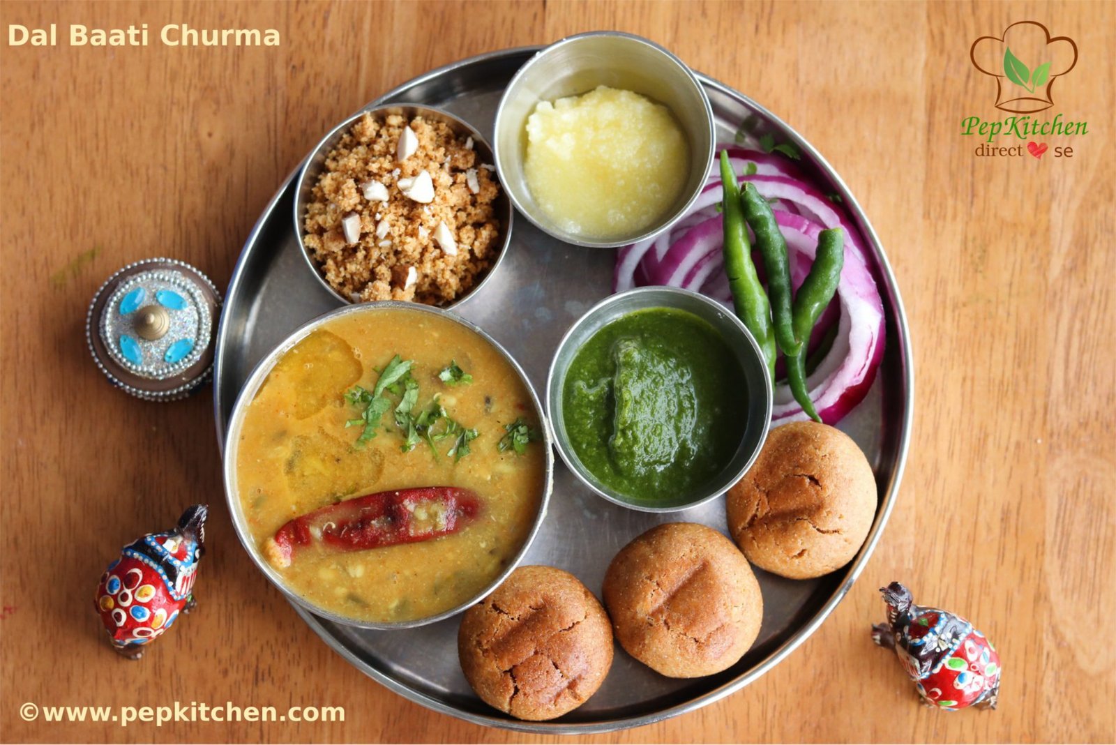 Dal Baati Churma Pepkitchen