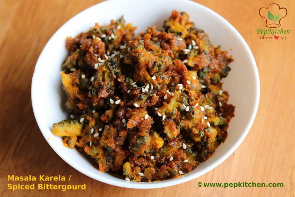 Masala Karela / Spiced Bittergourd