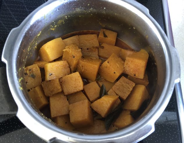 Kodha Nu Rasawalu Shaak / No Onion No Garlic Easy Pumpkin Curry