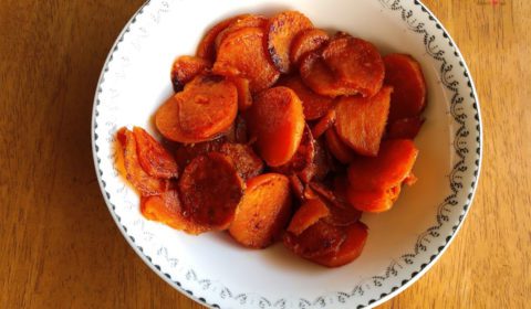 Sugared Sweet Potato Chips /Meetha Shakkariya Ni Katran